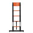 Scara telescopica 322 cm, 11 x Trepte antiderapante, Aluminiu, max 150 kg