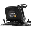 Mini tractoras gazon Blackstone Raven, 5.9 CP 3000 rpm, Inaltime taiere 35-75 mm, Pornire electrica, 5 viteze, Diametru 61 cm, Mulching, Faruri Led