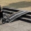 Rampa portabila si pliabila din Aluminiu, dimensiune 241 x 73.8 x 8 cm, cu manere pentru transport