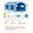 Cabina de vopsit gonflabila, dimensiune 10 x 6 x 4 m, 2 x suflanta 950/1100 W, Impermeabila, PVC, sistem filtrare