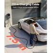 Statie de incarcare vehicule electrice, 22 kW, Lungime 7.5 m, Trifazat, Tip 2, curent 32 A, IP65, WiFi, control prin aplicatie