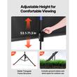 Ecran de proiectie cu trepied, 60 inch, 16:9 4K HD, 160°, Interior/Exterior, geanta transport, Portabil