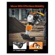Mai compactor 6.5 CP, viteza 15 m/min, Forta de impact Forta de impact 1362 kg/m², Motor benzina 4 timpi, Structura 4 arcuri