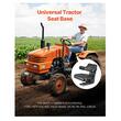 Scaun universal pentru Tractor/Stivuitor, impermeabil, suspensie, 3 setari reglabile, 610 x 510 x 510 mm