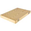 Set 8 dalti pentru strunjire lemn, Otel HSS, maner lemn, Cutie transport