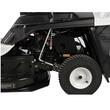 Mini tractoras gazon Blackstone Raven, 5.9 CP 3000 rpm, Inaltime taiere 35-75 mm, Pornire electrica, 5 viteze, Diametru 61 cm, Mulching, Faruri Led