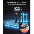 Camera endoscop cu ecran articulat 180°, Zoom 8X, ecran IPS HD de 4.3", lentilă ultra subțire 6.2 mm, IP67, cablu 1.5 m