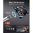 Camera endoscop cu ecran articulat 180°, Zoom 8X, ecran IPS HD de 4.3", lentilă ultra subțire 6.2 mm, IP67, cablu 1.5 m