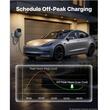 Statie de incarcare pentru vehicule electrice, Trifazat 22 kW, Tip 2, IP65, curent 32 A, telecomanda prin aplicatie, cablu alimentare 7.5 m