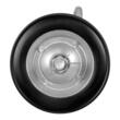 Roti cauciuc cu suport pentru porti culisante, Otel, max 300 kg, 146×310 mm, Diametrul exterior al tevii compatibil 32-50 mm, structura fixa