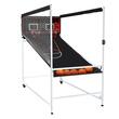 Panou baschet cu 2 cosuri, Multifunctional 8 in 1, Pliabil, Otel, Contor electronic, 5 x mingi, 1 x pompa, 2286x1219x 2133 mm
