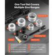 Trusa Pentru largirea tevilor de esapament, 41.27 – 107.95 mm, grosime max 1.5 mm