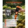PH-metru, interval pH 0 la 14, testare a temperaturii de la 0,1 la 60°C, IP68
