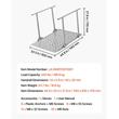 Rampa mobila de prag cu balustrada, Aluminiu, Capacitate max 200 kg