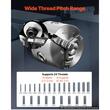 Strung pentru metal 650 W, 14 filete metrice si 10 filete imperiale, 220 x 402 mm, Viteza max ax 2500 rpm