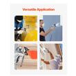 Pistol de vopsit cu 5 duze incluse 211, 315, 417, 517, 623, Otel/Aluminiu, 248 Bar
