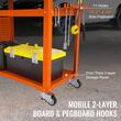 Masa pentru sudura mobila, 91.4 x 61 cm, Capacitate 272 kg, 4 x roti blocabile, Otel carbon