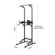Aparat pentru tractiuni cu spatar, Vivatechnix max 200 kg, Otel, Inaltime reglabila pe 10 niveluri 1900-2300 mm