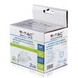 Senzor de miscare incastrabil, max 6 m, 360 grade, Alb, IP20, 1200W, 76.5 x 61.5 x 76 mm