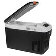 Frigider auto cu compresor, 25 l, 20°C la -22°C, 2 camere, alimentare DC 12 / 24 V, 100 – 240 V AC, 67 x 31 x 42.5 cm, Afisaj led
