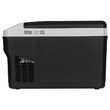 Frigider auto cu compresor, 25 l, 20°C la -22°C, 2 camere, alimentare DC 12 / 24 V, 100 – 240 V AC, 67 x 31 x 42.5 cm, Afisaj led