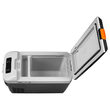 Frigider auto cu compresor, 25 l, 20°C la -22°C, 2 camere, alimentare DC 12 / 24 V, 100 – 240 V AC, 67 x 31 x 42.5 cm, Afisaj led
