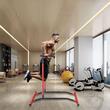 Aparat pentru tractiuni, portabil, Vivatechnix max 100 kg, Otel, Inaltime reglabila de la 120 la 201 cm