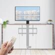 Suport TV motorizat, max 60 kg, VESA 400 x 600, Diagonala pana la 60 inch, Telecomanda