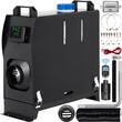 Incalzitor stationar diesel Vevor LCD all-in-one 8 kW, alimentare 12V DC, Telecomanda, consum 0.1-0.24 l/h, Rezervor 5 l, 39 x 15.3 x 41.5 cm