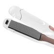 Placa de par cu invelis titan, 4 setari de temperatura 140/160/180/200 °C, 50 W, 3 placi de schimb
