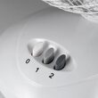 Ventilator de birou, diametru paleta 23 cm, alb, 30 W, 2 trepte