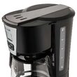 Cafetiera cu display digital, 1800 W, bol din sticla, capacitate 1.8 l, Negru