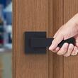 Set 2 manere usa, fara blocare, Fixe, Negru, 145 x 65 x 54 mm