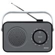 Radio portabil AM/FM, cauciucat, Reglare analogica, Antena telescopica