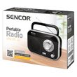 Radio portabil AM/FM, Reglare analogica, Antena telescopica, Mufă pentru căști 3,5 mm