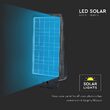 Lampa solara stradala cu senzor de miscare, 150W, 1600 lm, 4000K, 413 x 232 x 58mm, IP65