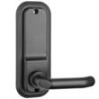 Yala mecanica cu cifru, fara baterii, impermeabila, pentru usi exterior, Zinc/Inox, 202.5 x 143 x 150 mm, Negru