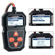 Tester baterie auto 12V pentru tensiune, rezistenta interna, capacitate pornire la rece, Ah
