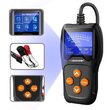 Tester baterii auto 12V, Gama de baterii de lucru 100-2000CCA