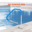 Balustrada inox pentru piscina, 1165 x 42 x 935 mm, Capacitate 100 kg, protectie UV, accesorii montaj incluse