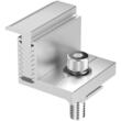 Set 40 cleme de capat Z, Reglabile, pentru panouri solare 100-300 W, Aluminiu, 50 x 45.5 x 34.3 mm