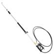Lance telescopica pentru masini de spalat cu presiune, 5 duze, Lungime de lucru 1.5-5.4 m, max 275 Bar, Aluminiu/Inox