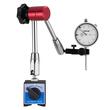 Indicator de testare cu cadran, Baza magnetica flexibila, Precizie 0.03 mm, Interval de masurare 0-25.4 mm, măsurare pe suprafețe înguste