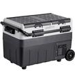 Frigider auto cu compresor, 50 l, 2 x zona racire, 708 x 440 x 551 mm, 12/24 V DC, 110-240 V AC, -20 ℃ pana la 20 ℃, Bluetooth, 60 W, USB