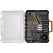 Set 100 burghie, biti, carote, HSS, Cr-V, cutie transport, etichete clare pentru organizare