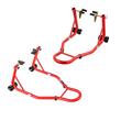 Set suport roata Fata/Spate, max 360 kg, Otel, Latime reglabila