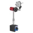 Indicator de testare cu cadran, Baza magnetica flexibila, Precizie 0.03 mm, Interval de masurare 0-25.4 mm, măsurare pe suprafețe înguste