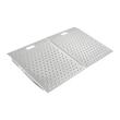 Rampa mobila de prag, Aluminiu, 750 x 617 mm, capacitate max 340 kg