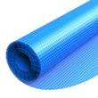 Prelata solara rotunda pentru piscine, Diametru 5.4 m, protectie UV, Albastra, personalizabila