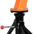 Macara telescopica pentru camioneta cu suport trepied, pivotanta la 360 de grade, Capacitate 680 kg, cric hidraulic, troliu manual, brat pliabil